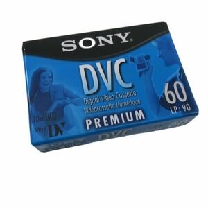 Sony DVC Digital Video Cassette Tape Mini DV 60min Camcorder - DVM60PRR Handycam